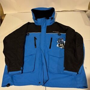 NWT Ice Armour By Clam IA Edge Full Zip Blue  Ice Fishing Jacket Men’s Size XXL
